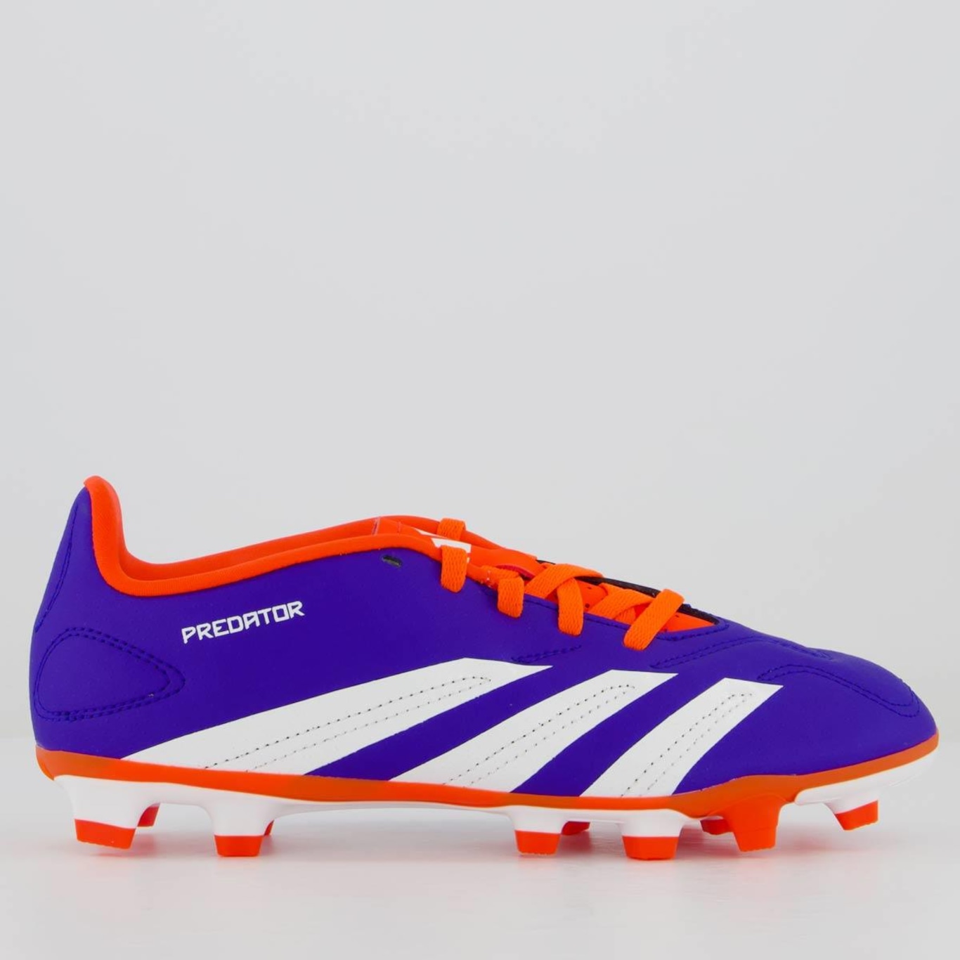 Chuteira de Campo Adidas Predator Club Fxg - Infantil - Foto 1