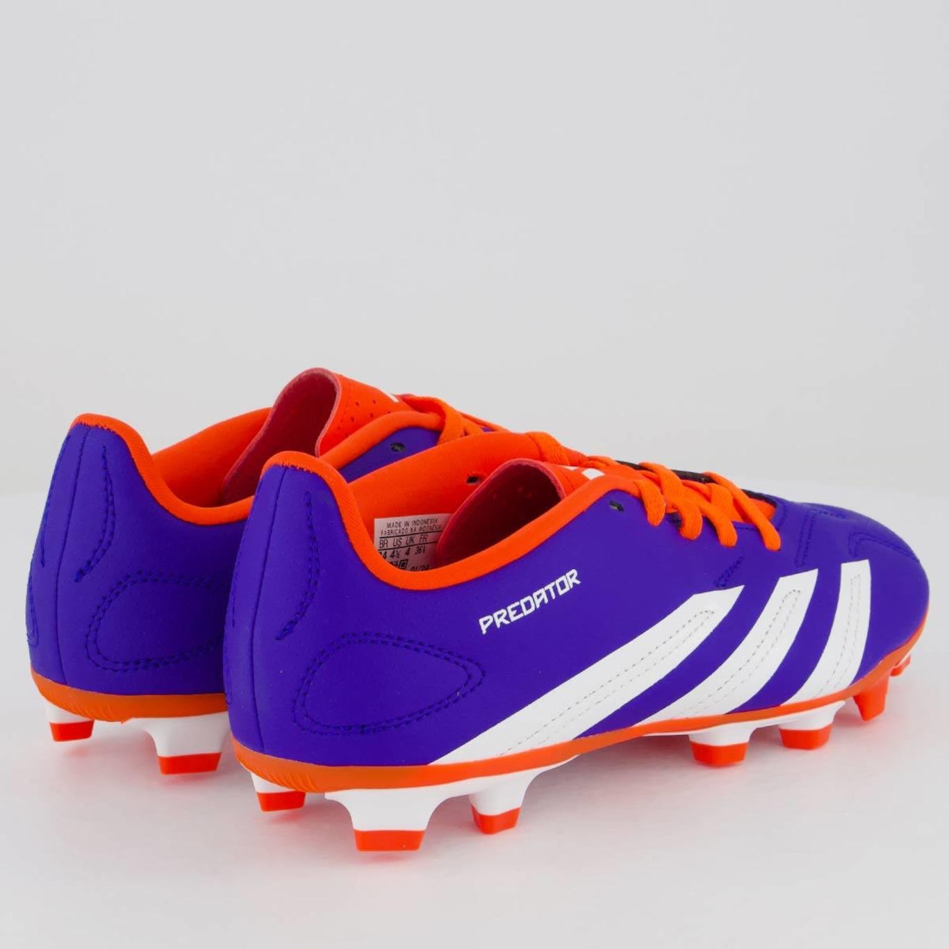 Chuteira de Campo Adidas Predator Club Fxg - Infantil - Foto 3