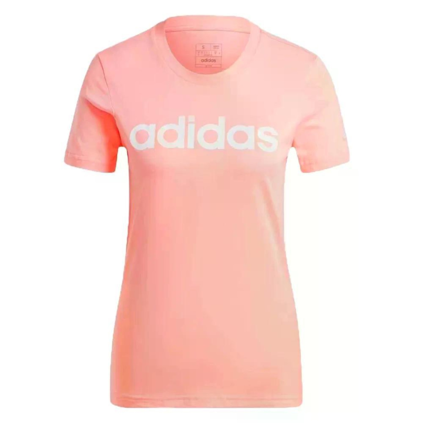 Camiseta adidas Essentials Slim Logo Feminina - Foto 1