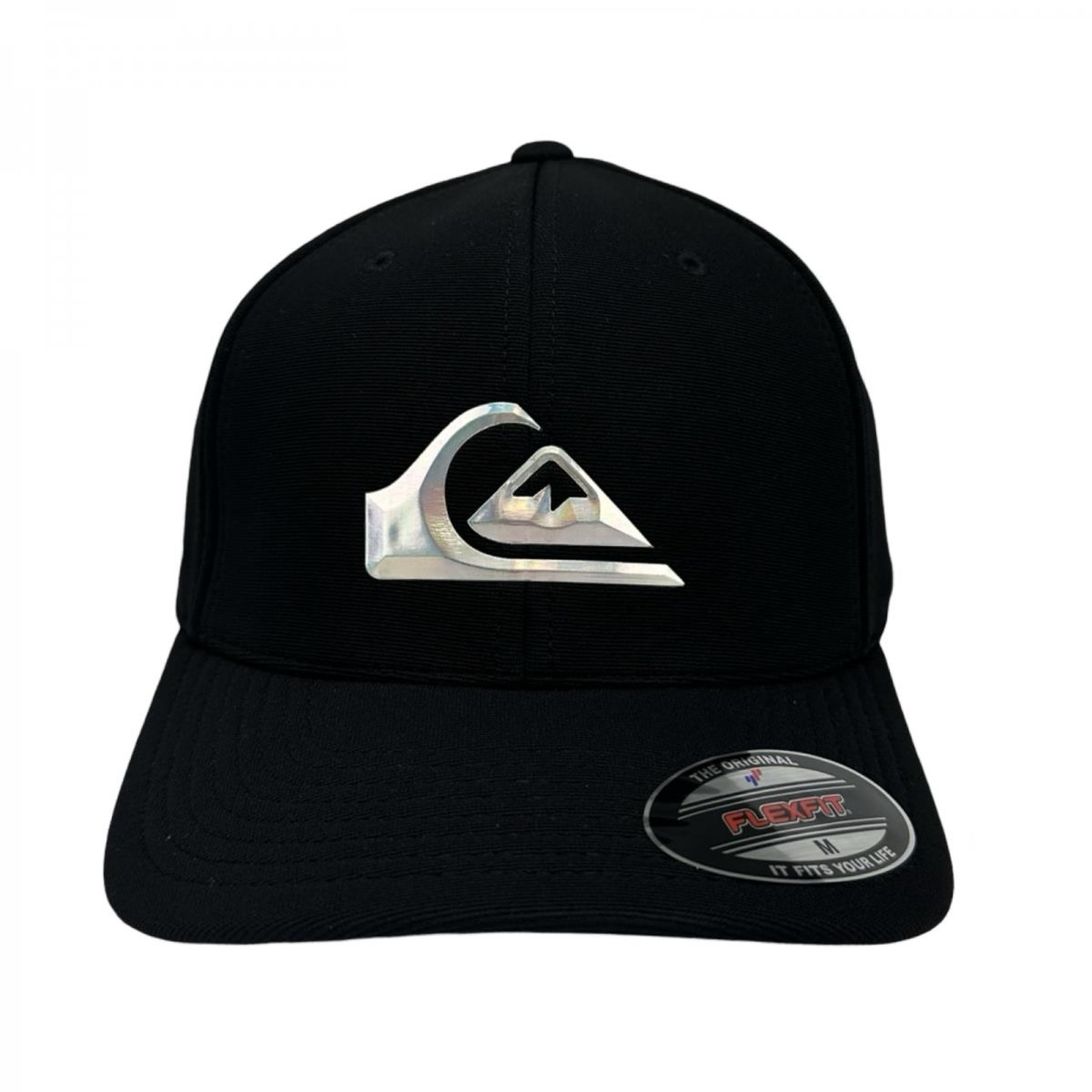 Boné Quiksilver Flexfit Hologram 3D Logo - Adulto - Foto 2