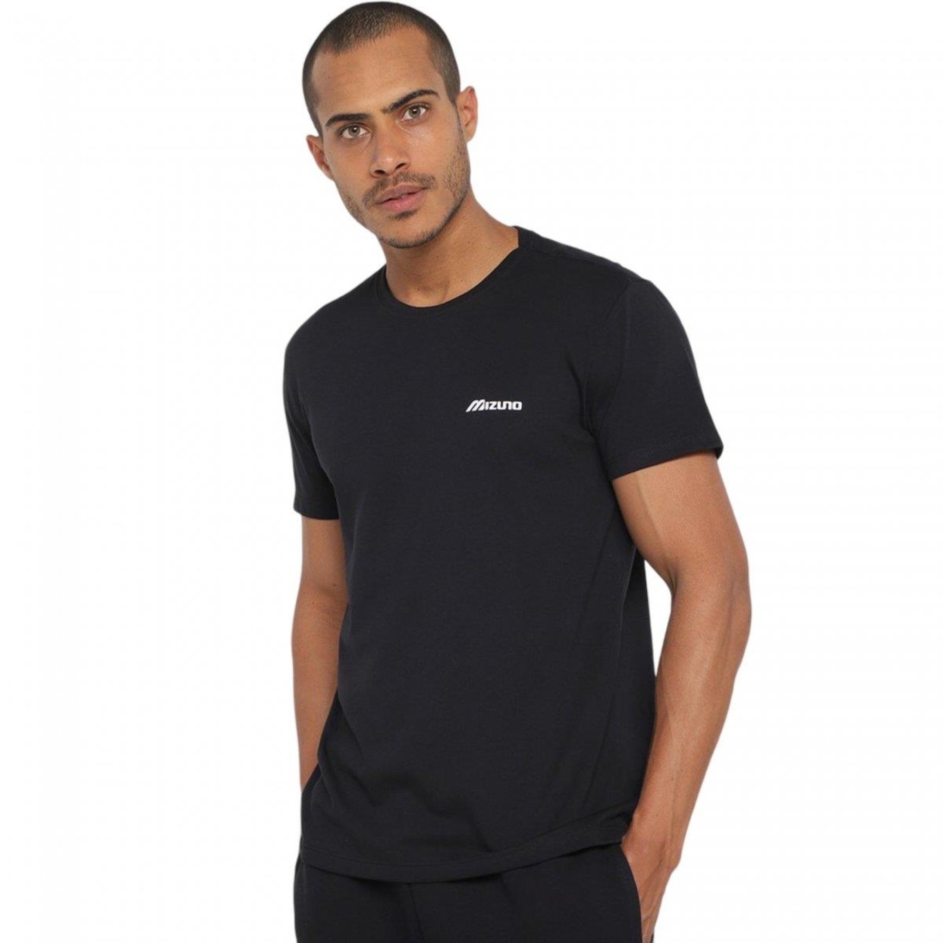 Camiseta Mizuno Basic Logo - Masculina - Foto 1