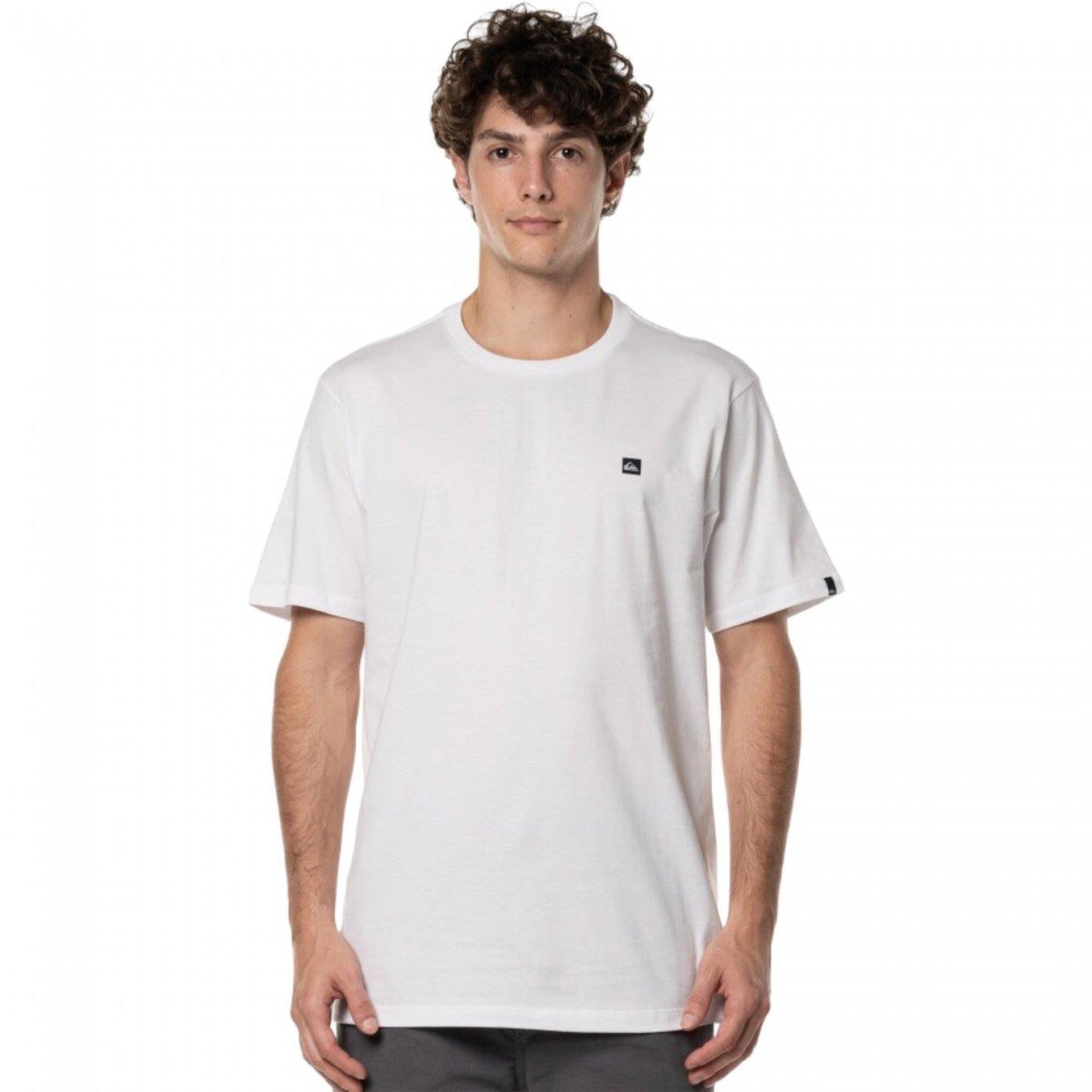 Camiseta Quiksilver Transfer Square - Masculina - Foto 1