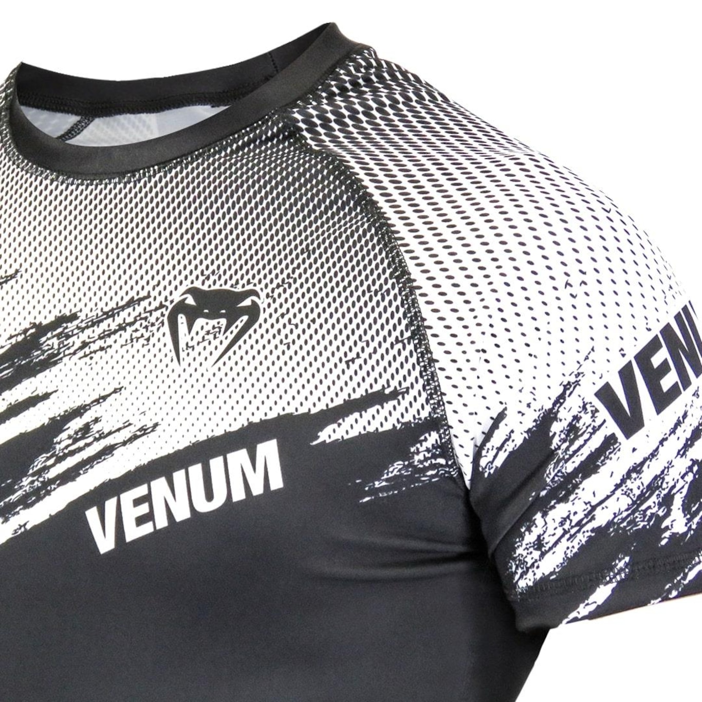 Rashguard Venum No Gi Storm Black - Masculino - Foto 4