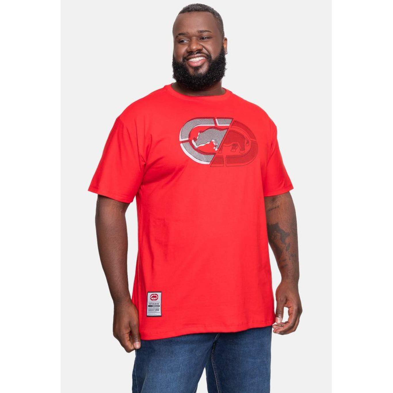 Camiseta Ecko Plus Size Masculina Simple Basic - Foto 3