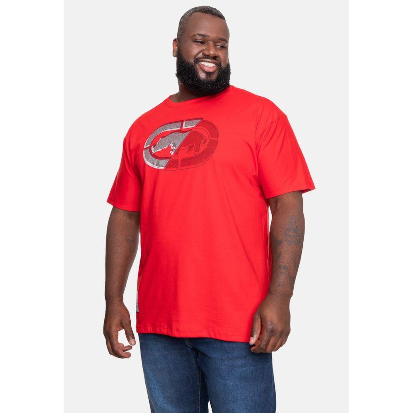 Camiseta Ecko Plus Size Masculina Simple Basic - Foto 4