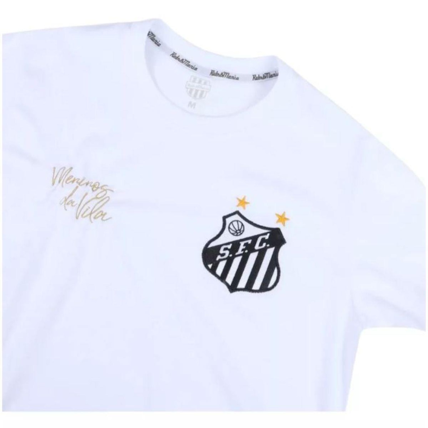 Camisa do Santos 1978 Home Retro Mania Oficial Licenciada - Masculina - Foto 3