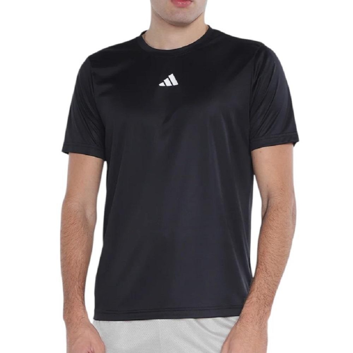 Camiseta adidas Treino Básica - Masculina - Foto 2