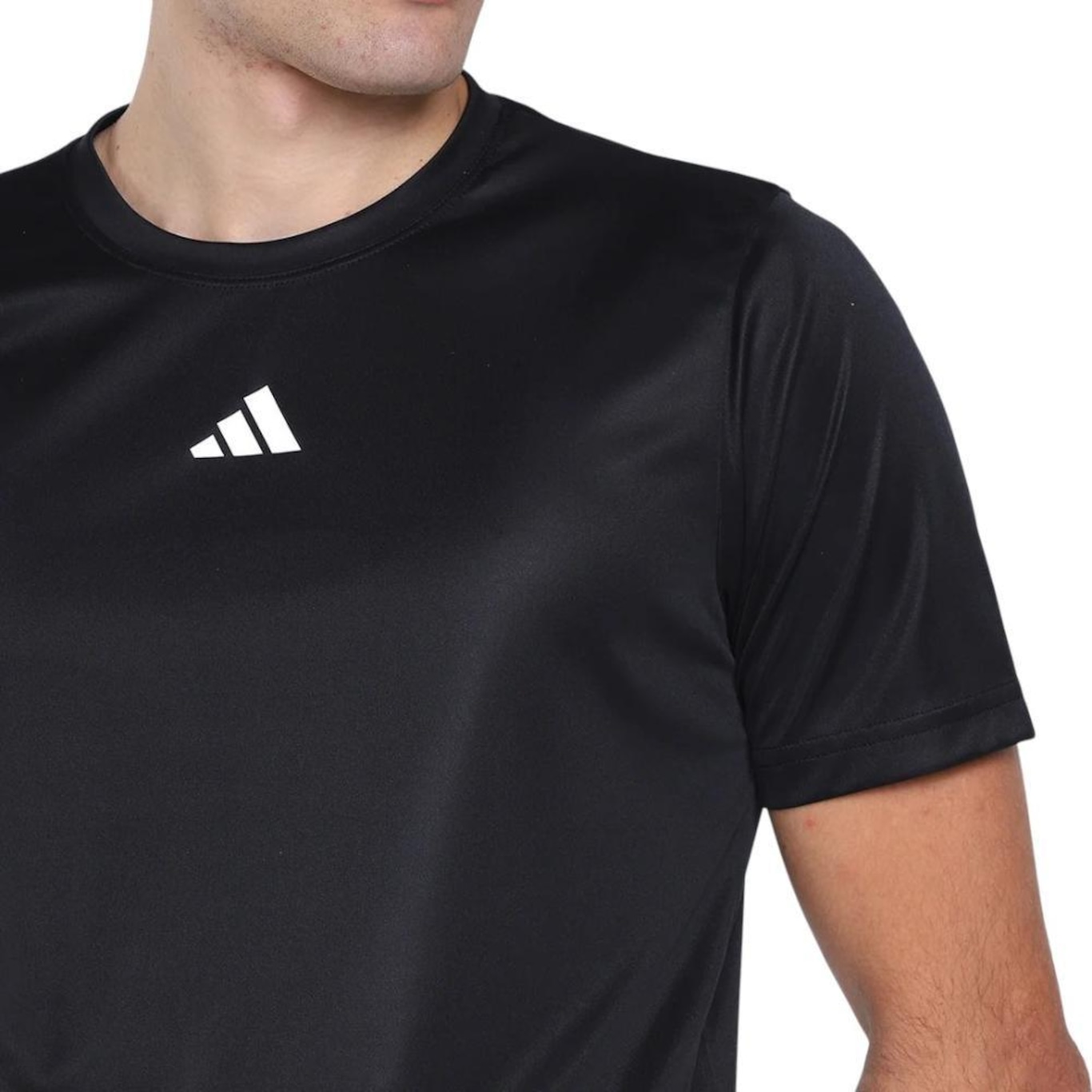 Camiseta adidas Treino Básica - Masculina - Foto 4