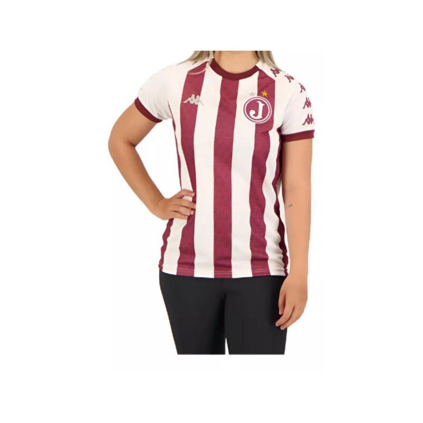 Camisa do Juventus da Mooca Oficial Licenciada Kappa - Feminina - Foto 1