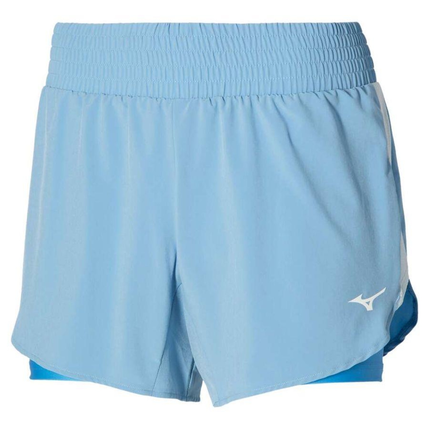 Shorts Mizuno 2 em 1 - Feminino - Foto 1