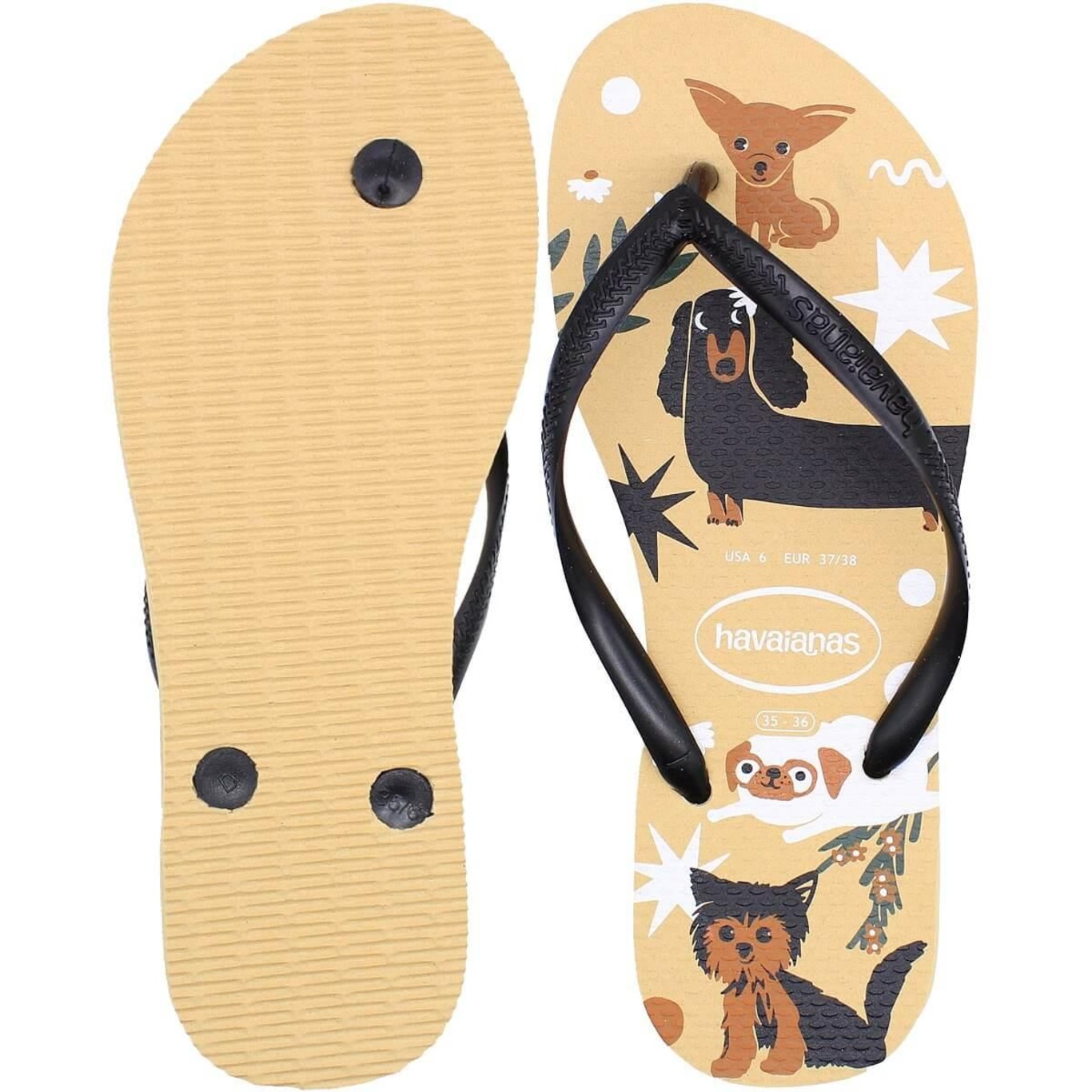 Chinelo de Dedo Havaianas Slim Pets - Feminino - Foto 3