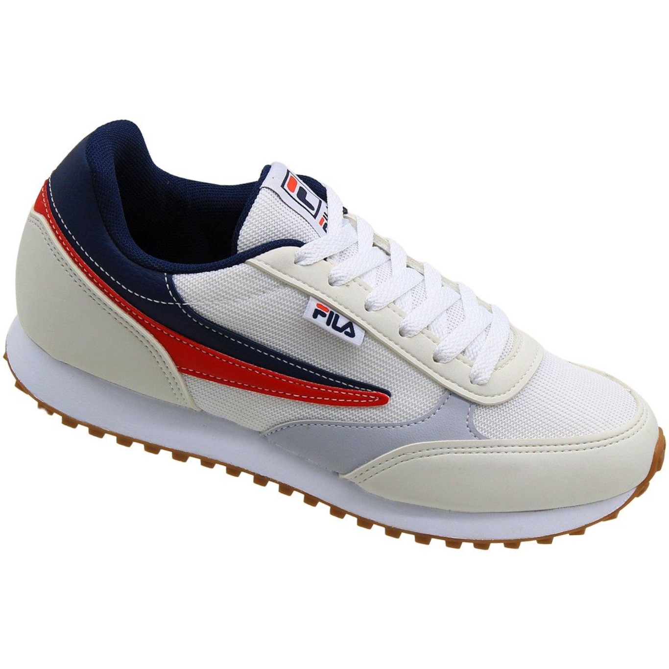 Tênis Casual Fila Renno Classic - Masculino - Foto 1