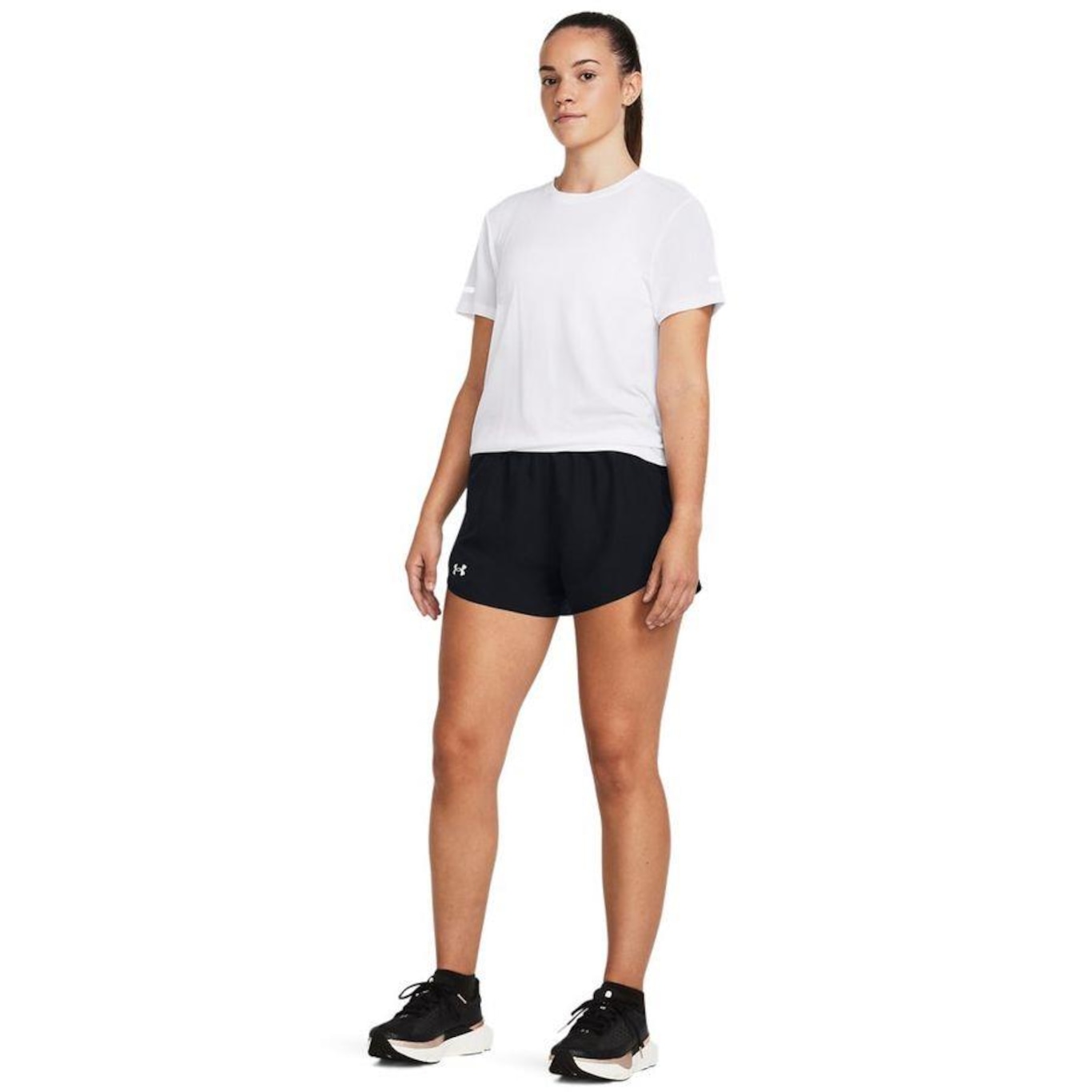 Shorts Under Armour Fly By 3 - Feminino - Foto 2