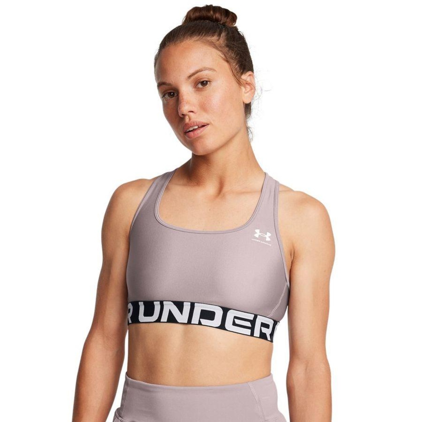 Top Under Armour Heatgear Authentics Mid - Feminino - Foto 1