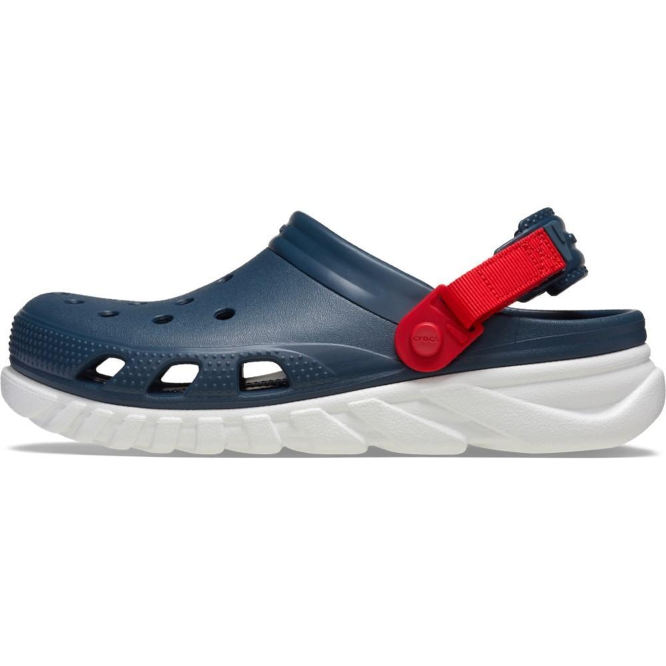 Sandália Crocs Duet Max II Clog Nightfall - Unissex - Foto 3