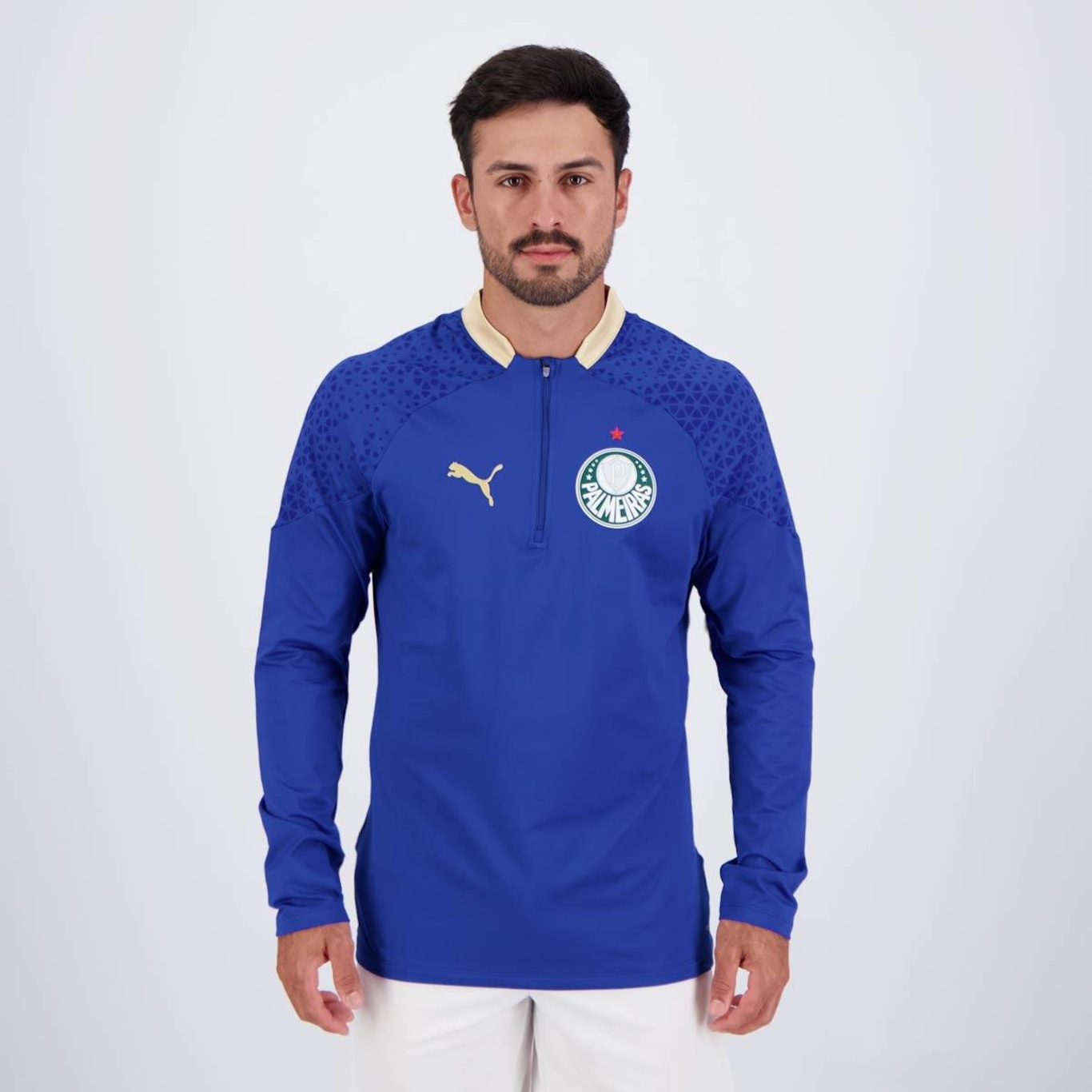 Blusão do Palmeiras Treino 2024 Puma - Masculino - Foto 1