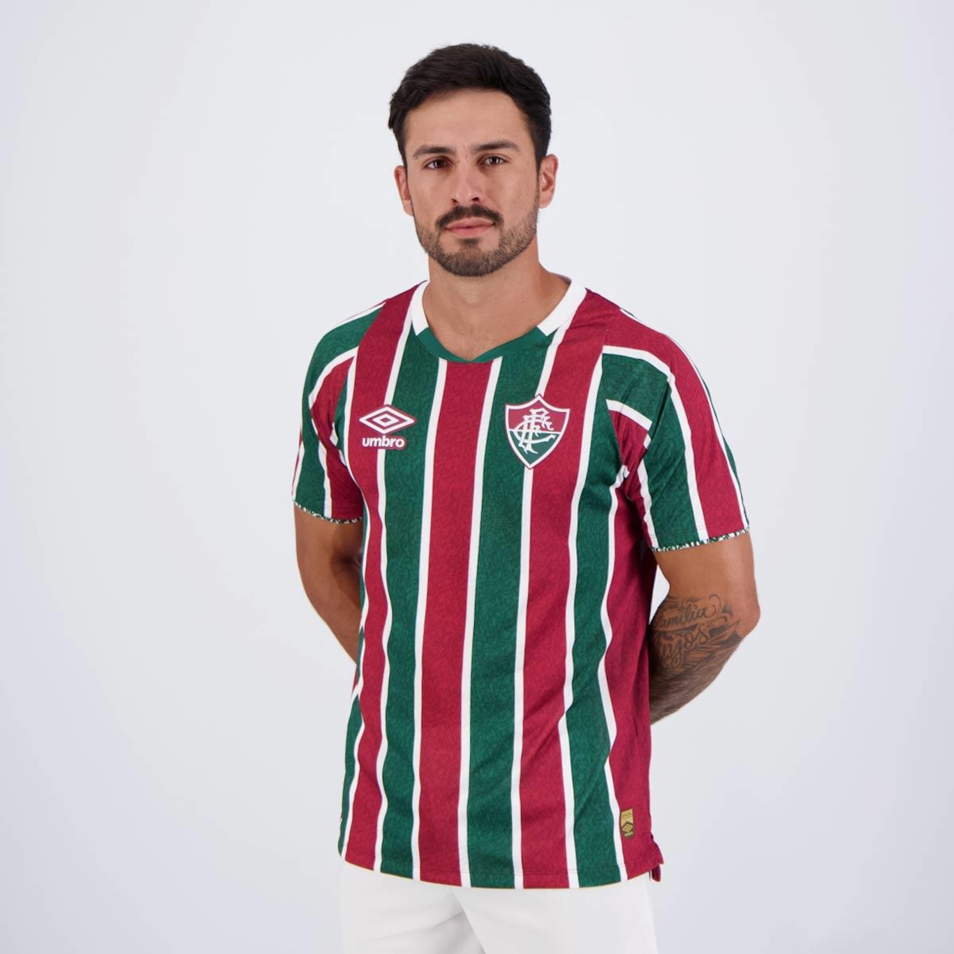 Camisa do Fluminense I 2024 Umbro Jogador - Masculina - Foto 3