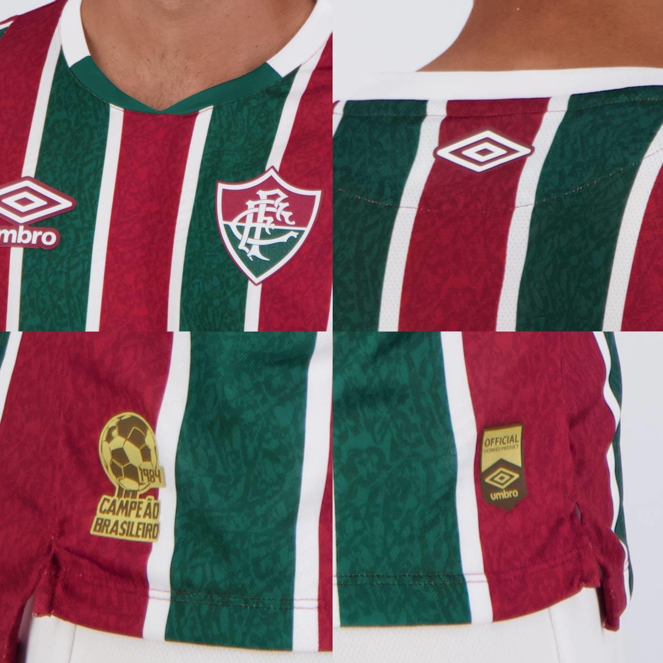 Camisa do Fluminense I 2024 Umbro Jogador - Masculina - Foto 5