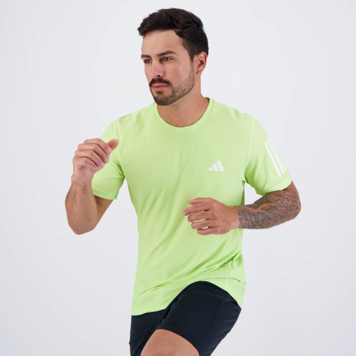 Camiseta adidas Own The Run Base - Masculina - Foto 6