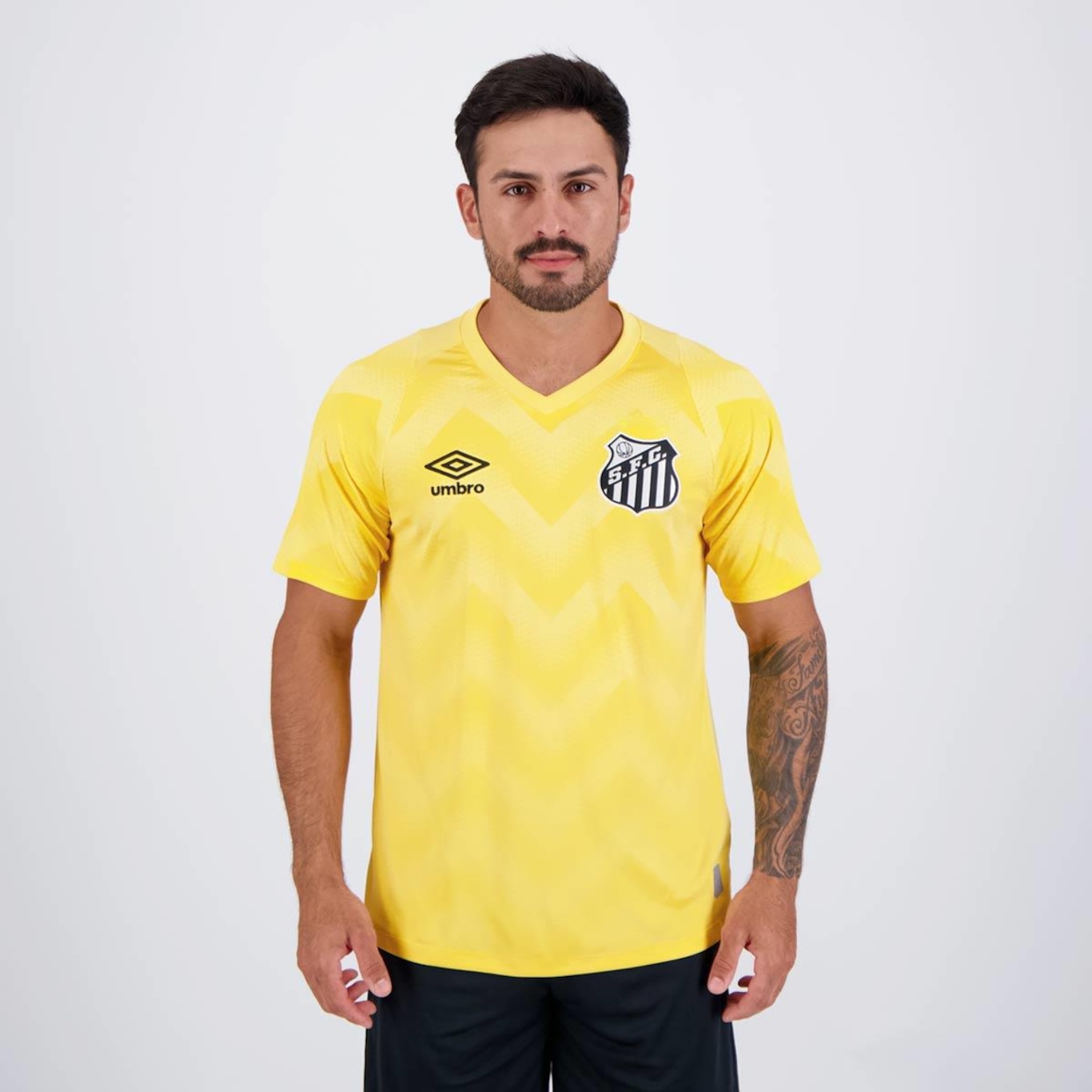 Camisa de Goleiro do Santos 2024 Umbro - Masculina - Foto 1