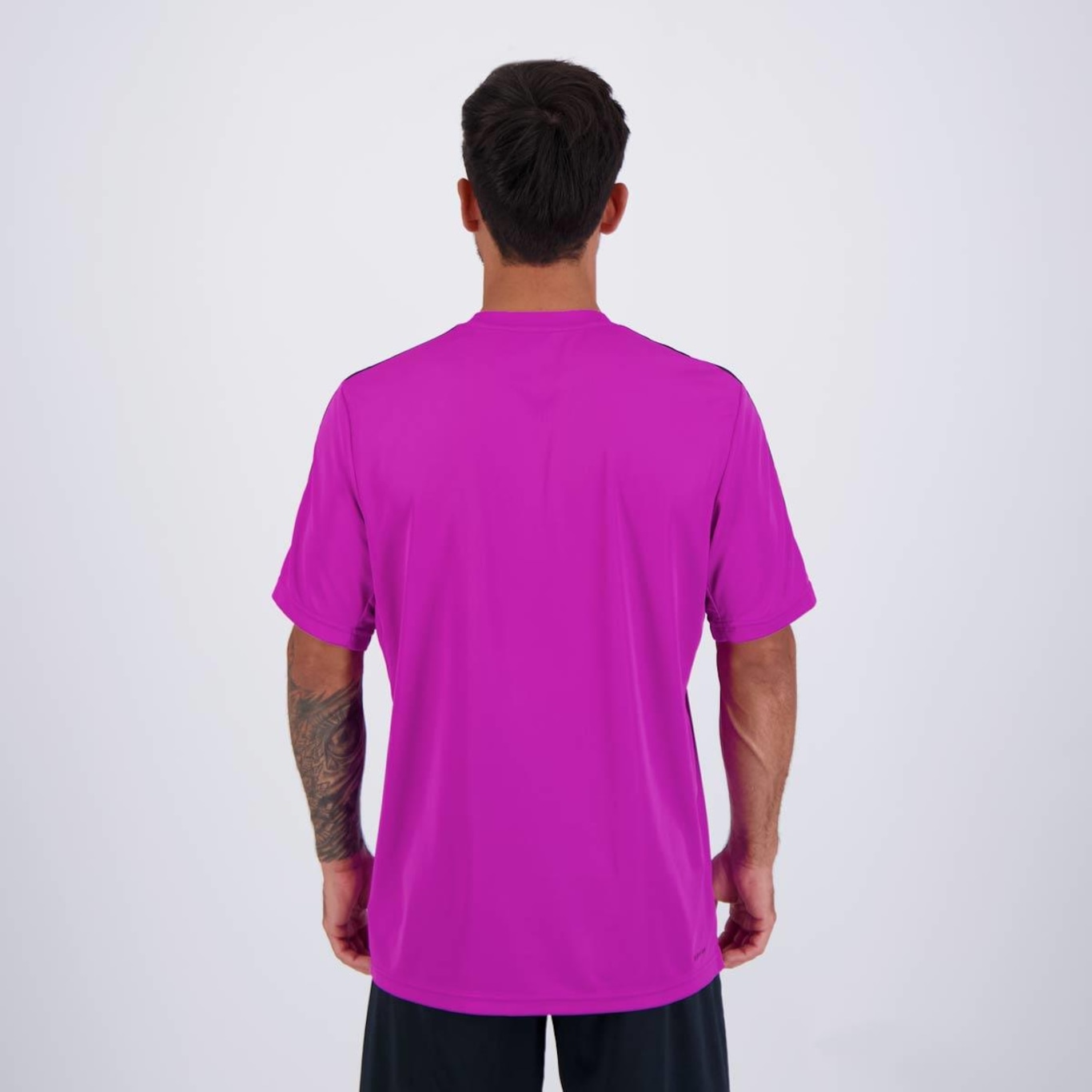 Camiseta adidas Essentials 3 Listras - Masculina - Foto 4