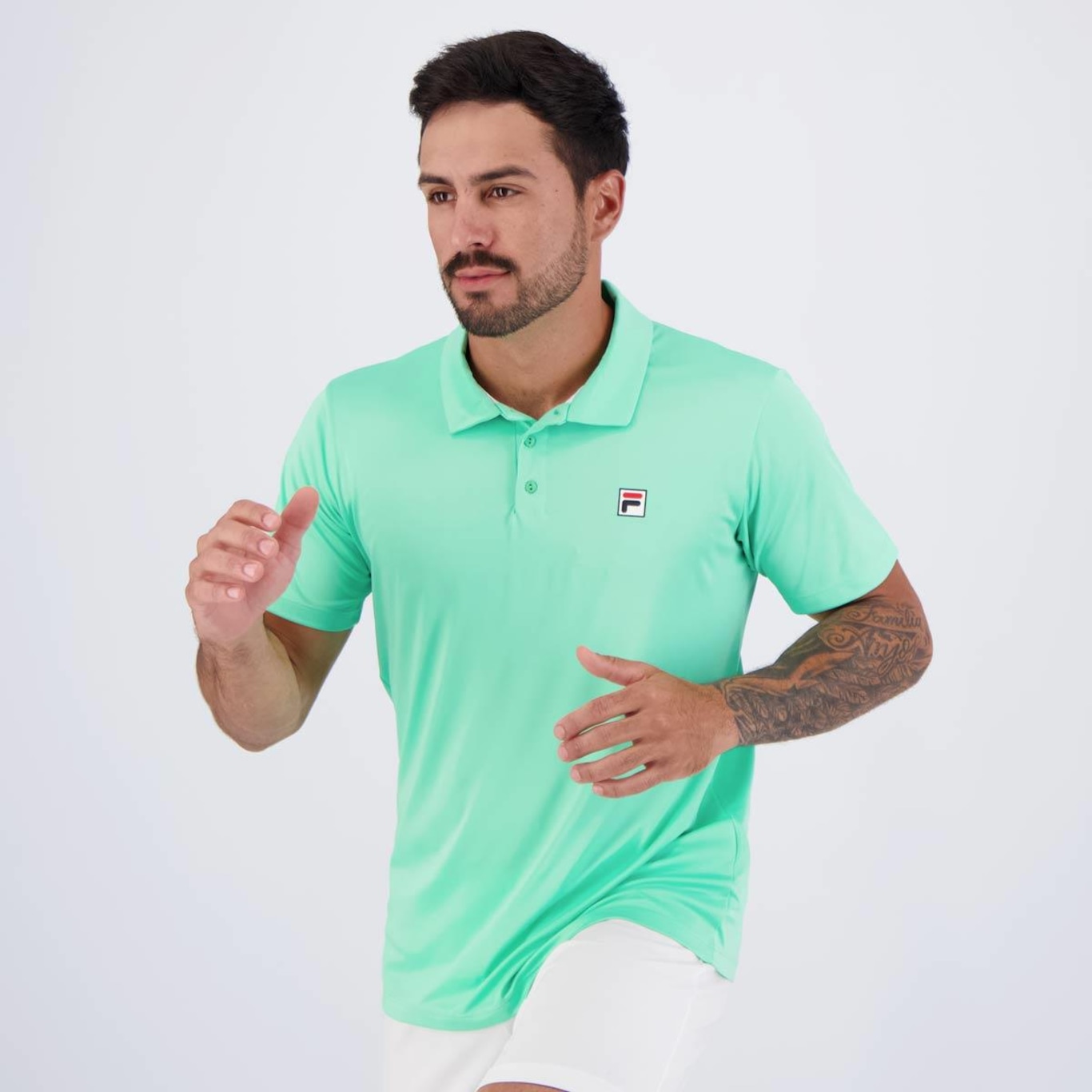 Camisa Polo Fila Player F-Box - Masculino - Foto 6