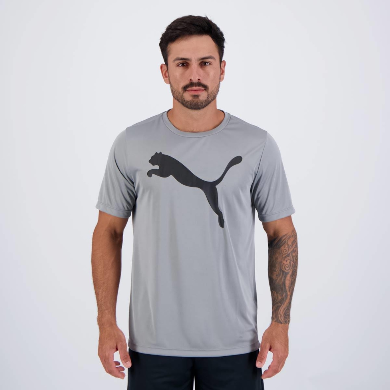 Camiseta Puma Active Big Logo - Masculina - Foto 1