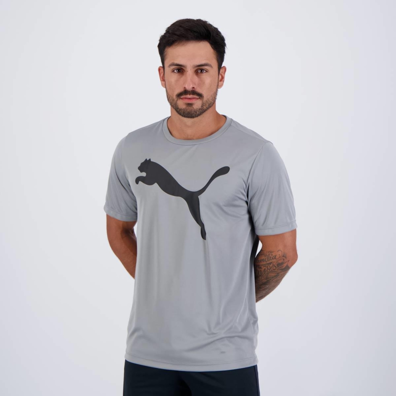 Camiseta Puma Active Big Logo - Masculina - Foto 3