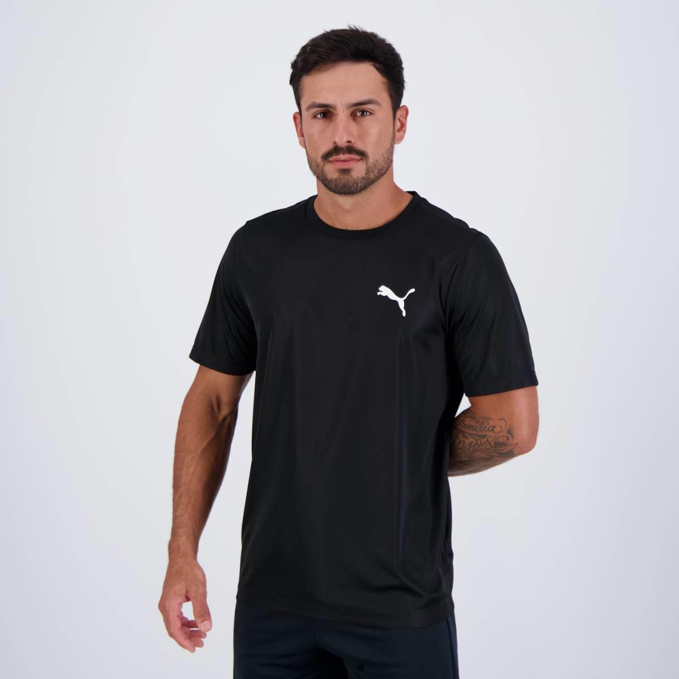 Camiseta Puma Active Small Logo - Masculina - Foto 3