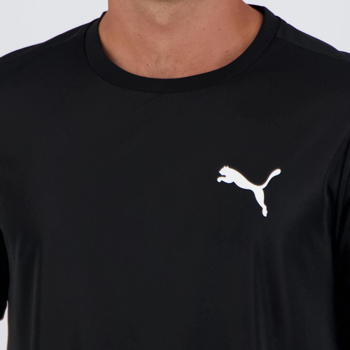 Camiseta Puma Active Small Logo - Masculina - Foto 5