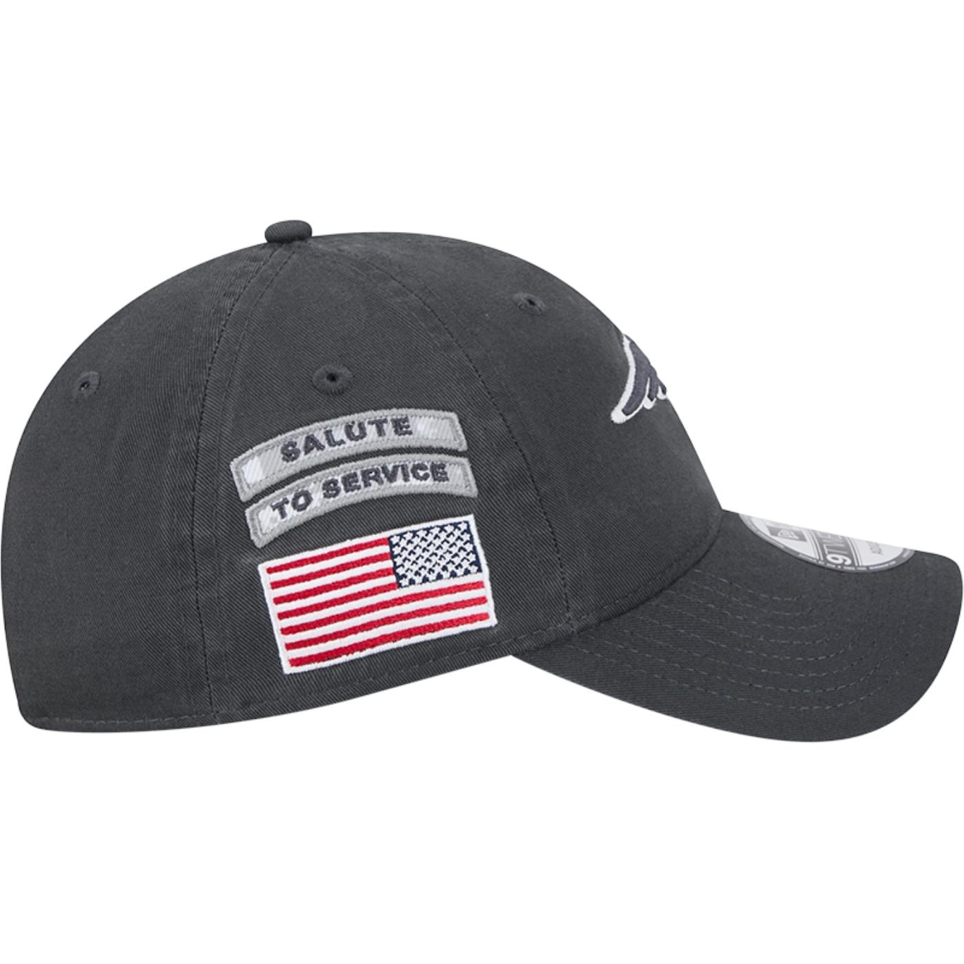 Boné New Era 9Twenty New England Patriots NFL Salute To Service 2024-25 - Strapback - Adulto - Foto 5