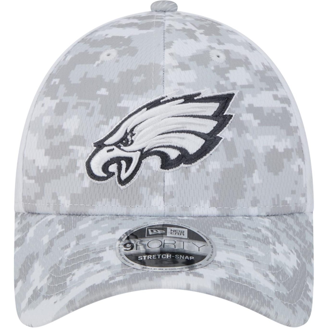 Boné New Era 9Forty Stretch Snap Philadelphia Eagles NFL Salute To Service 2024-25 - Snapback - Adulto - Foto 3