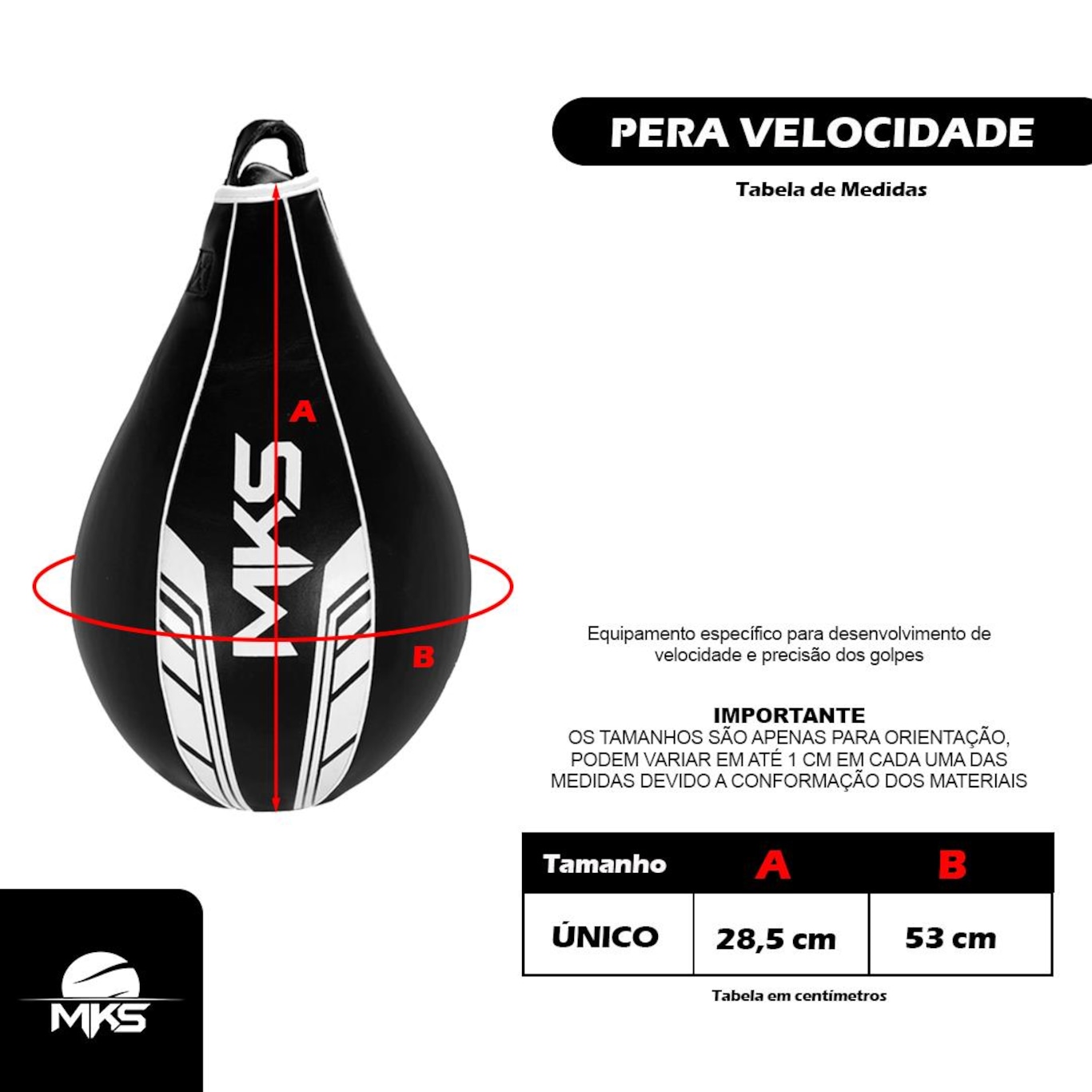 Pera de Velocidade Mks Speed Striking Pro - Foto 2