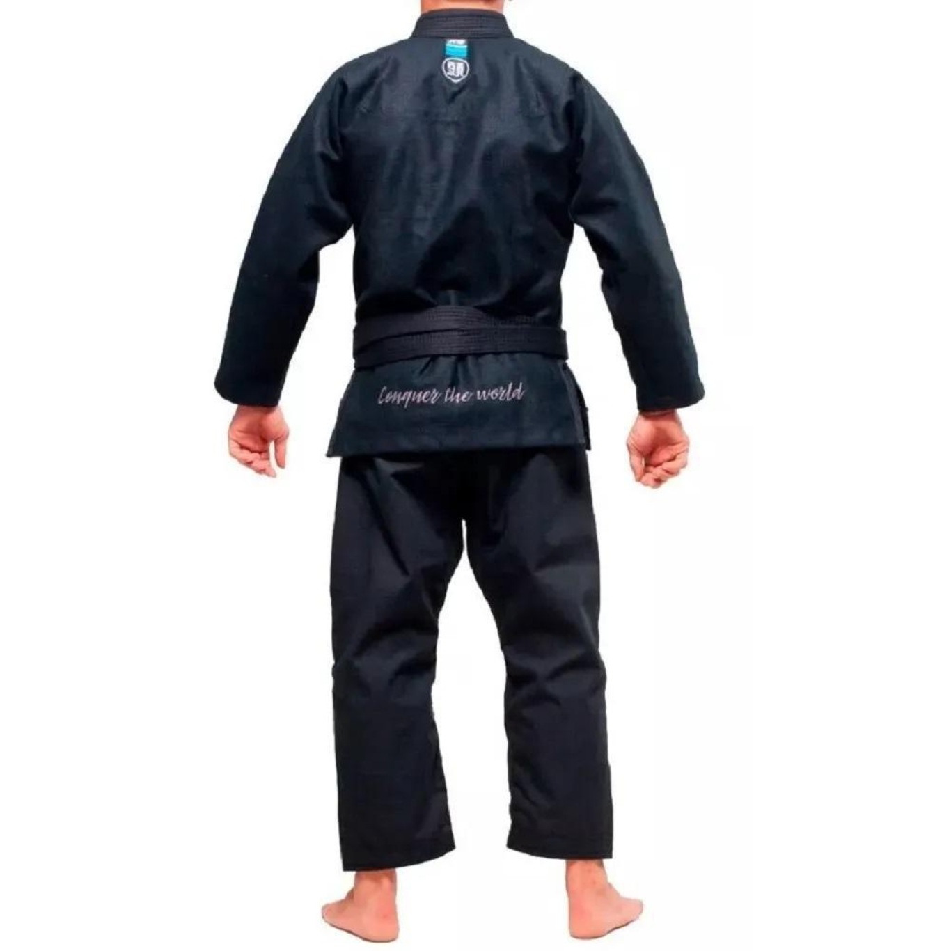 Kimono Atama Jiu-Jitsu Mundial 10 (Preto) Masculino - Foto 3