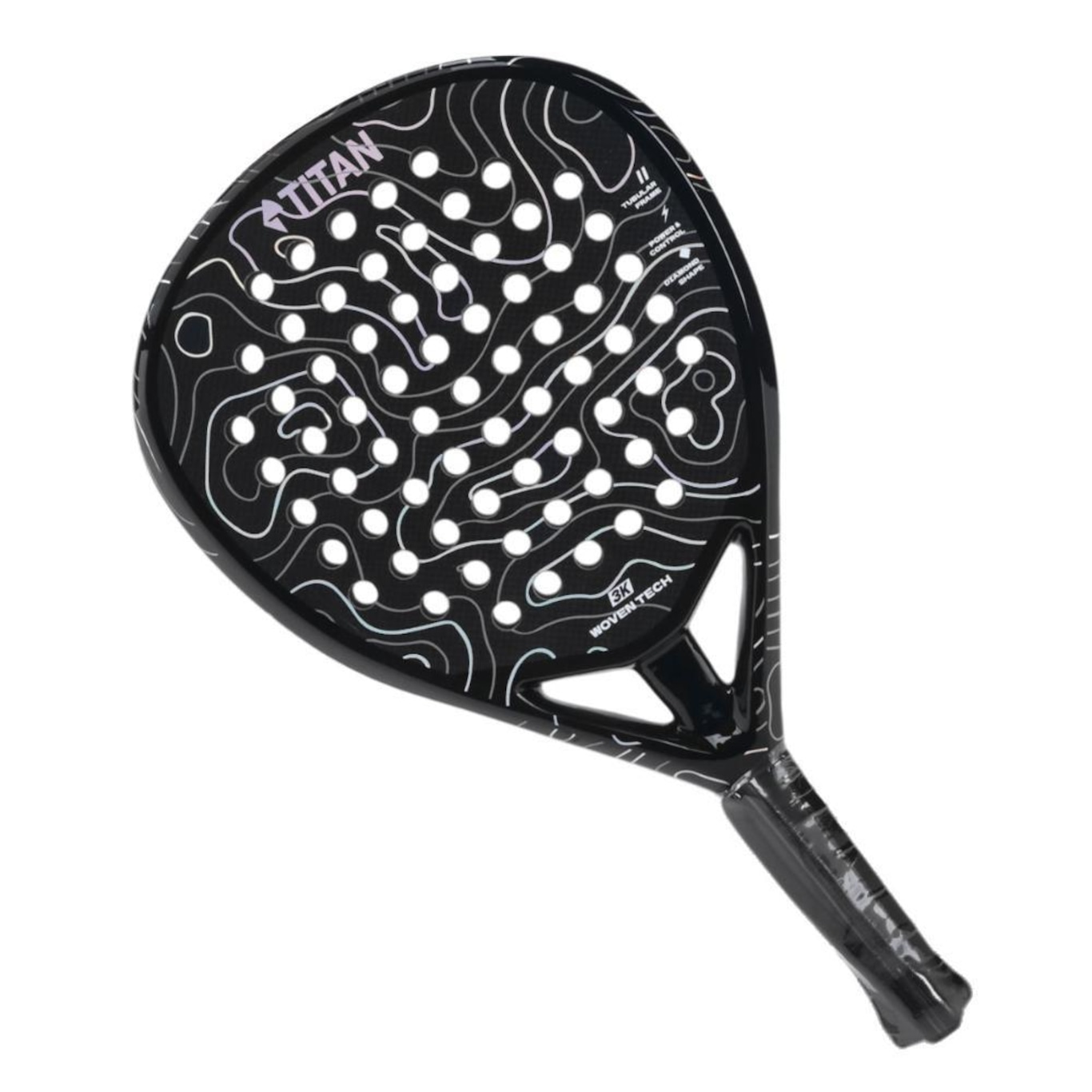 Raquete de Padel Titan Aura Carbon 3K - Foto 1