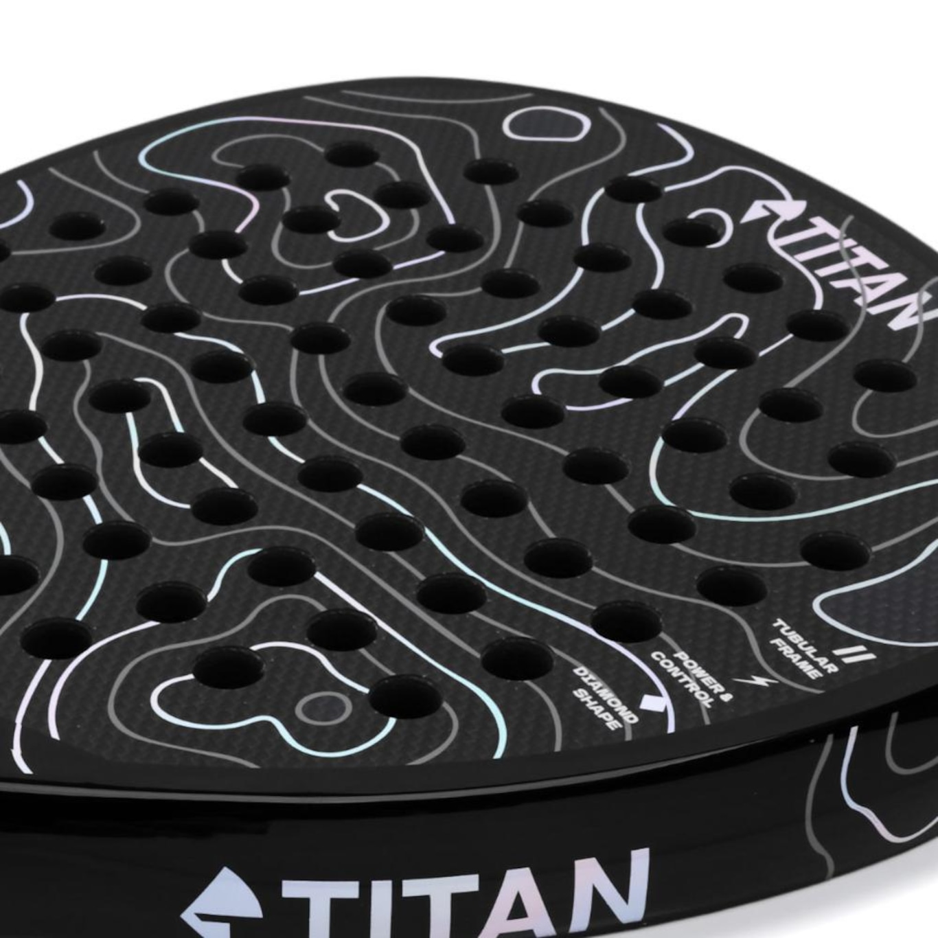 Raquete de Padel Titan Aura Carbon 3K - Foto 4