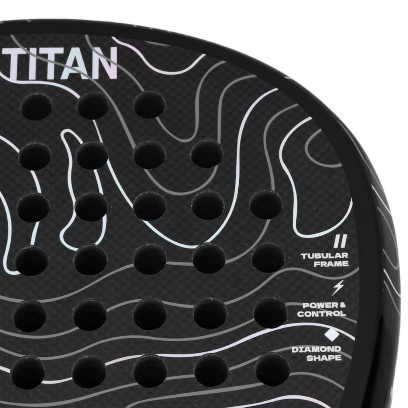 Raquete de Padel Titan Aura Carbon 3K - Foto 6