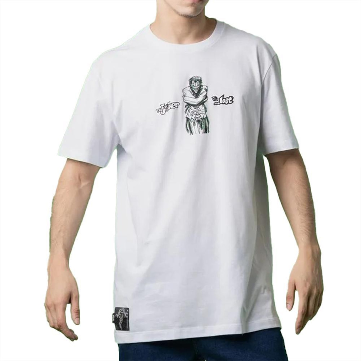 Camiseta Lost Crazy Joker - Masculina - Foto 1