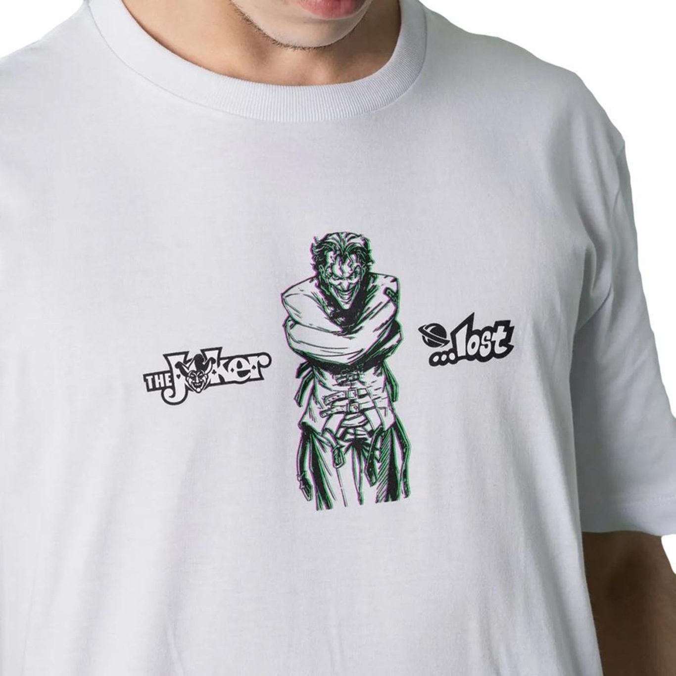 Camiseta Lost Crazy Joker - Masculina - Foto 3