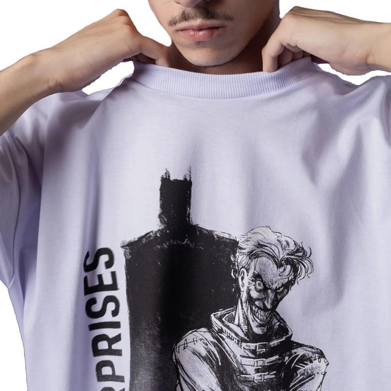 Camiseta Lost Full Front Joker Masculina - Foto 3