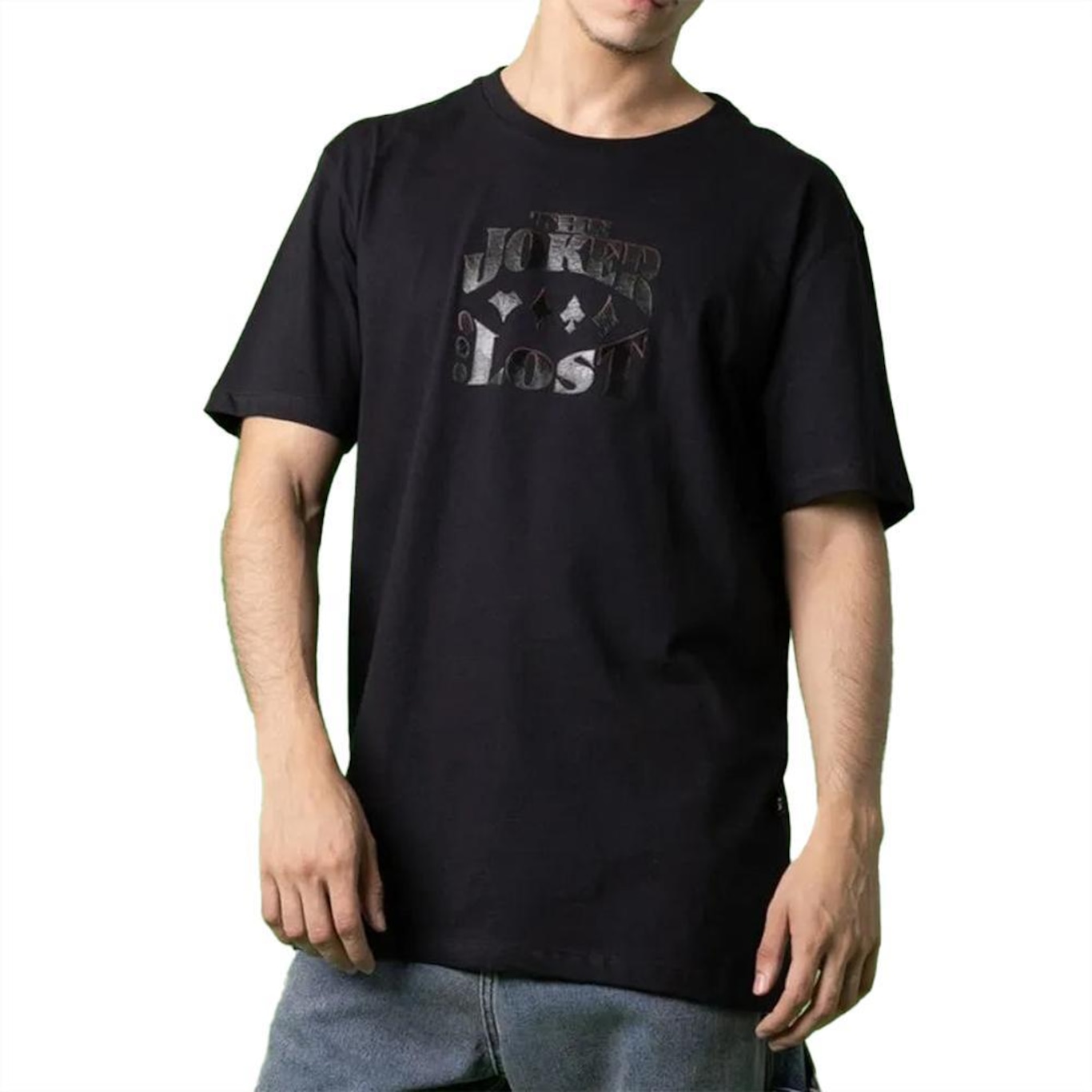 Camiseta Lost Joker Lost Fogo Masculina - Foto 1