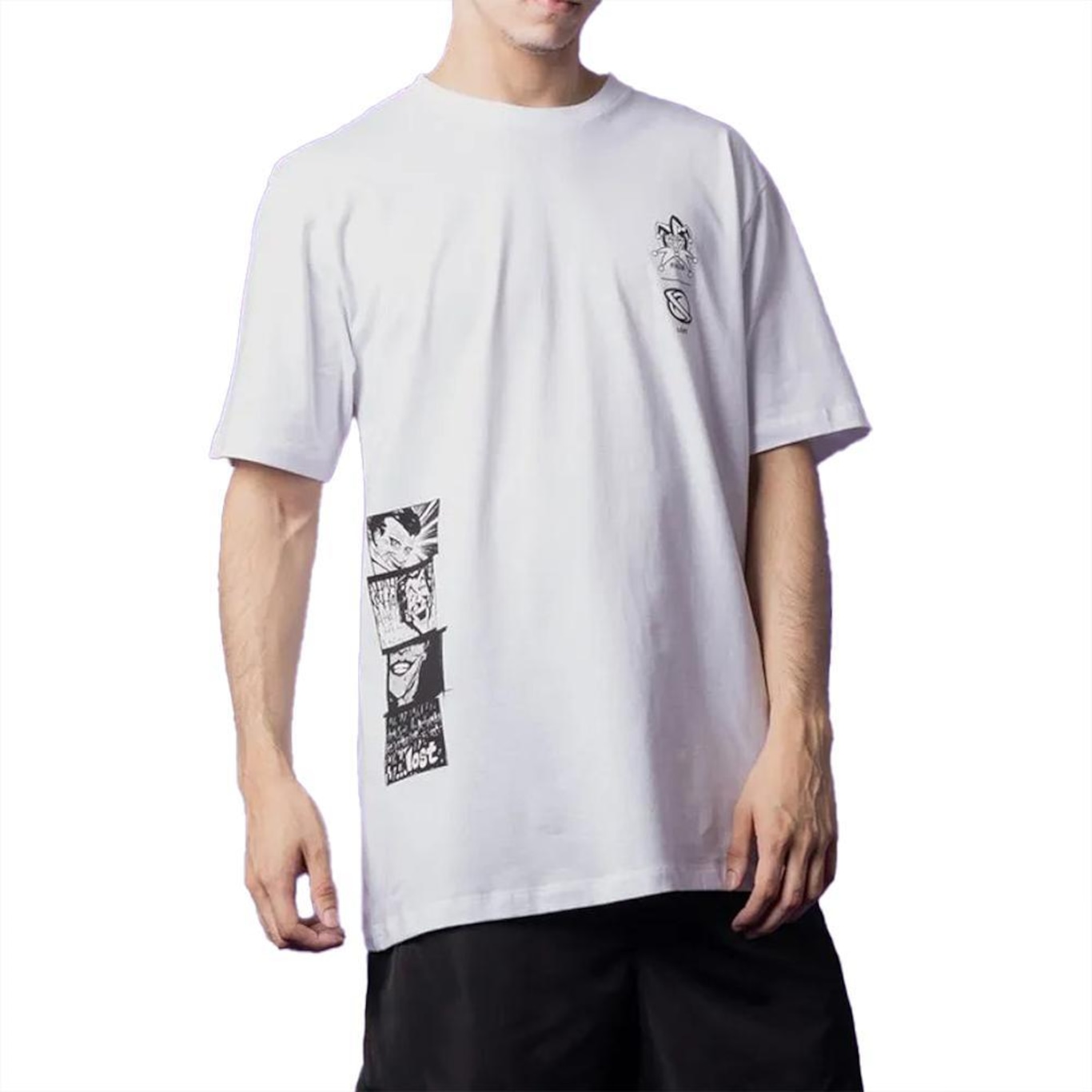 Camiseta Lost Joker Quadrinhos Masculina - Foto 1