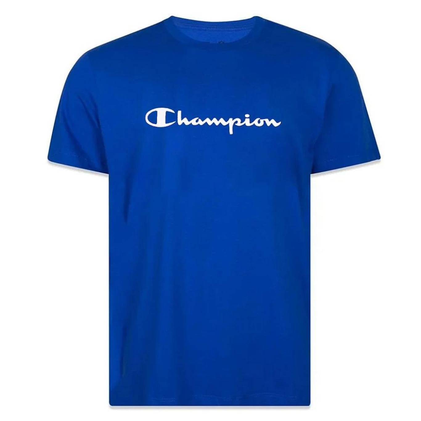 Camiseta Manga Curta Champion Script One Color Surf Masculina - Foto 1