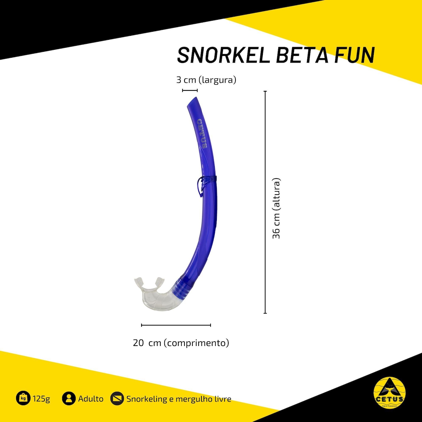 Snorkel Cetus Beta Fun - Foto 4