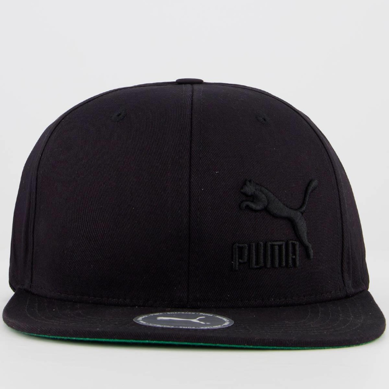 Boné Puma Colourblock Cap Preto - Foto 2