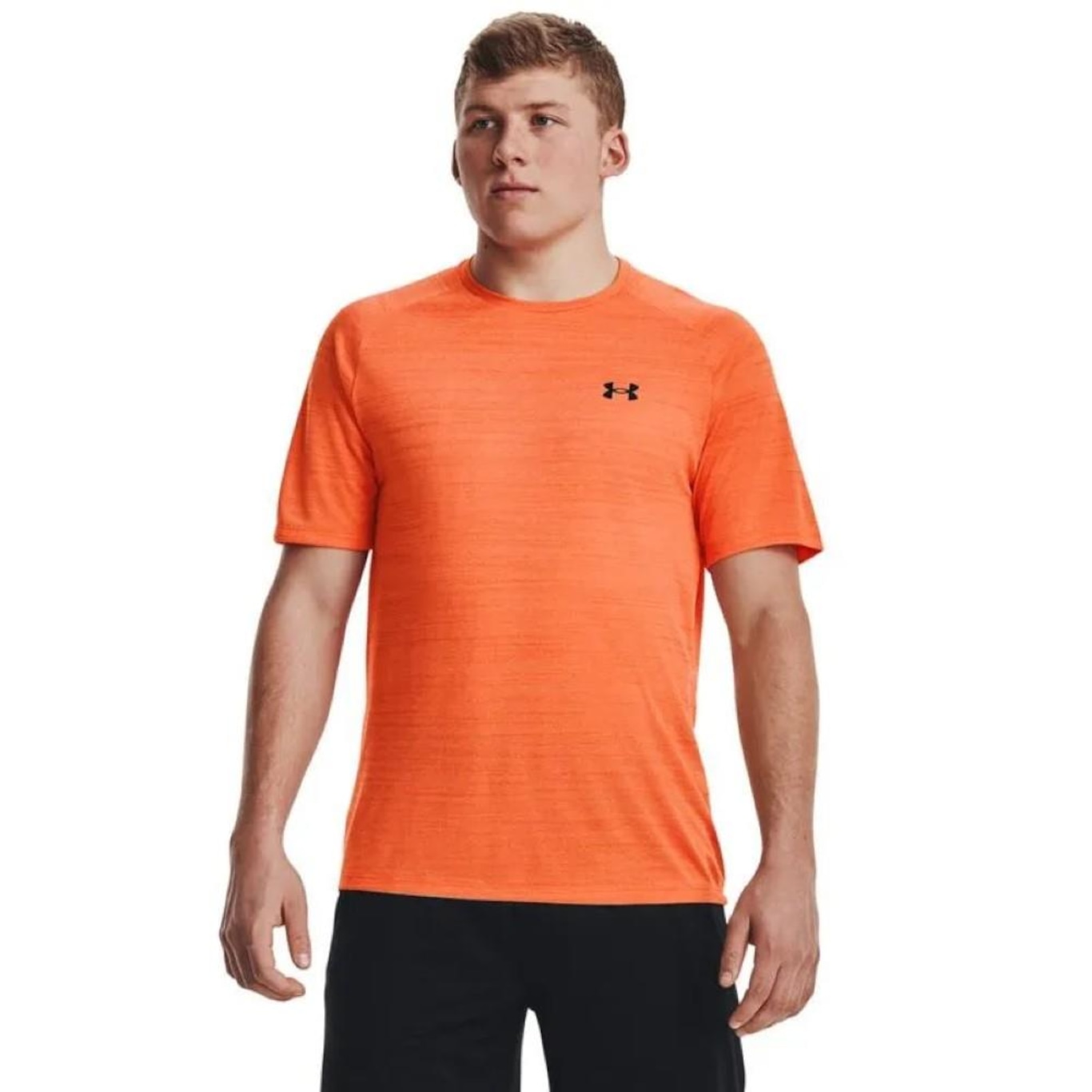 Camiseta Under Armour Tiger Tech 2.0 Masculina - Laranja - Foto 2