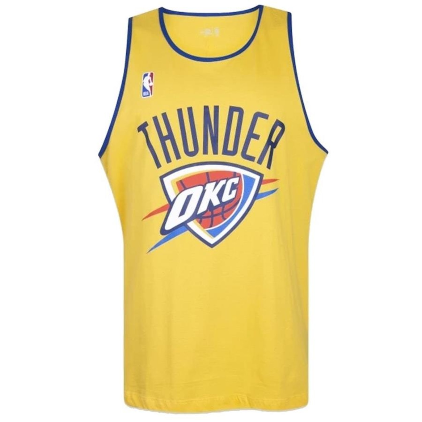 Camiseta Regata New Era Nba Oklahoma City Thunder - Masculina - Foto 1