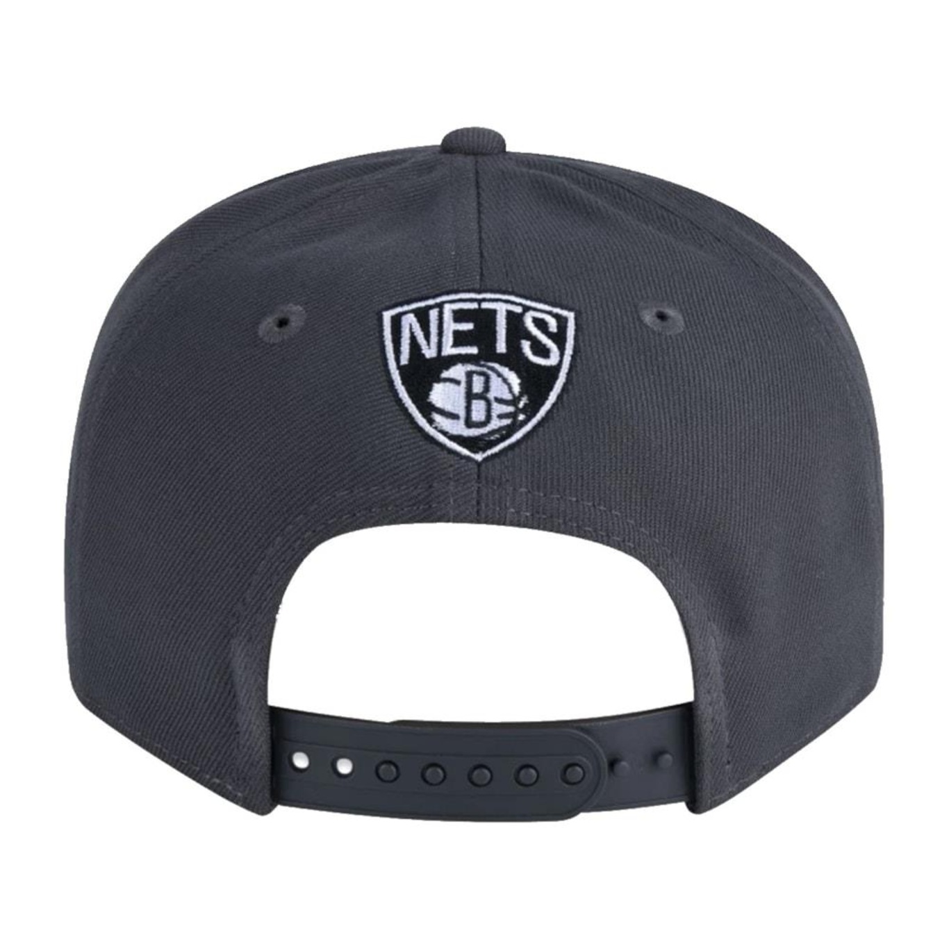 Boné New Era Nba Brooklyn Nets Cinza Chumbo - Foto 5