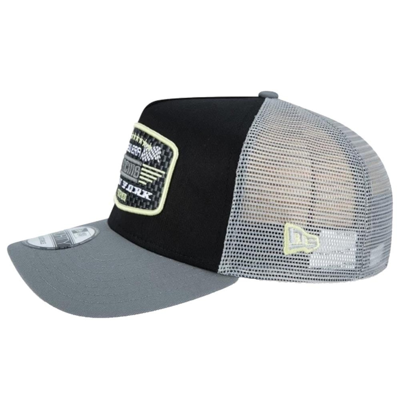 Boné New Era 9Forty A-Frame Trucker Branded Motorsport - Adulto - Foto 3