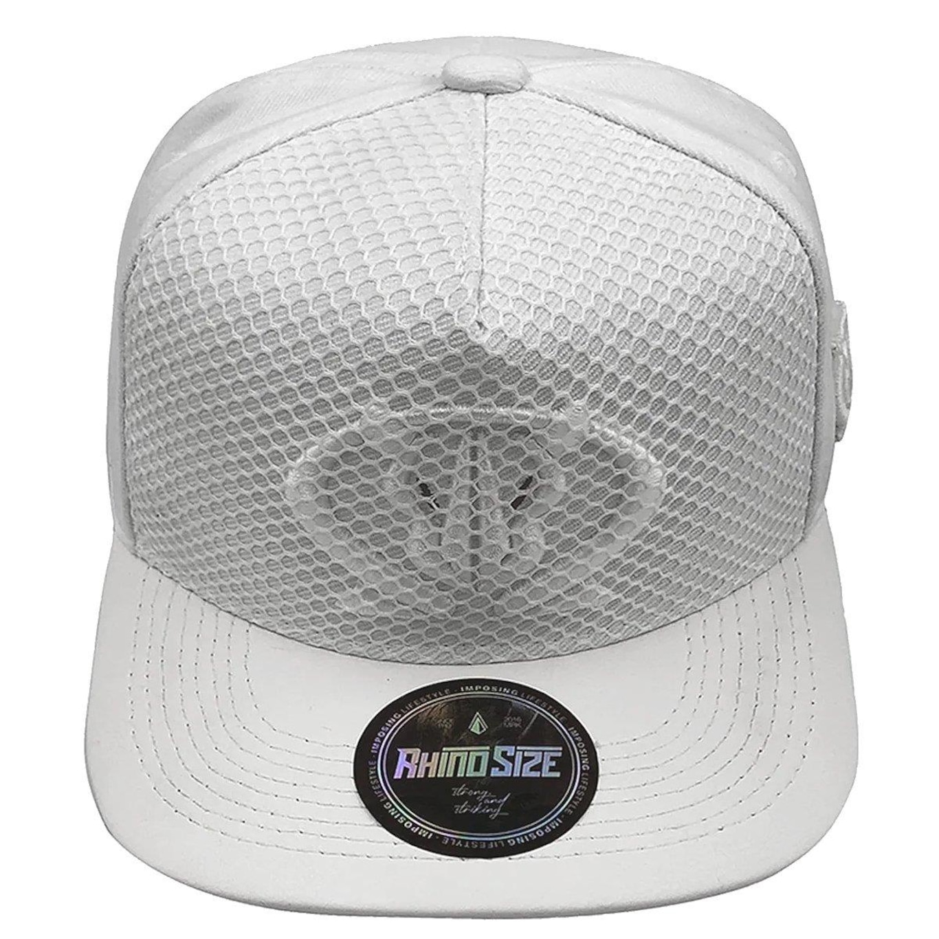 Boné Aba Reta Rhino Size Grid - Snapback - Adulto - Foto 1